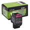 Тонер 802HC/Y/M за Lexmark CX410, CX510 - 80C2HC/Y/M0 - 3000 копия