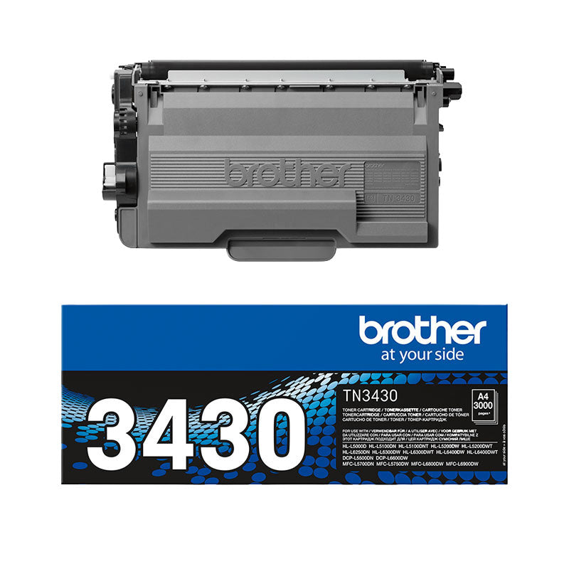 Тонер за Brother HL-L5000/5100/5200/6250/6300/DCP-L5500/6600/MFC-L5700/6800/6900 - TN3430, 3000 коп.