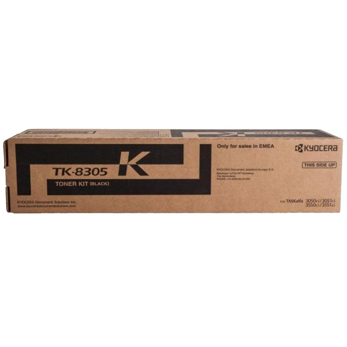 Тонер Black 25,000 pages, за Kyocera TASKalfa 3050ci/3550ci, TASKalfa 3051ci/3551ci - TK-8305K