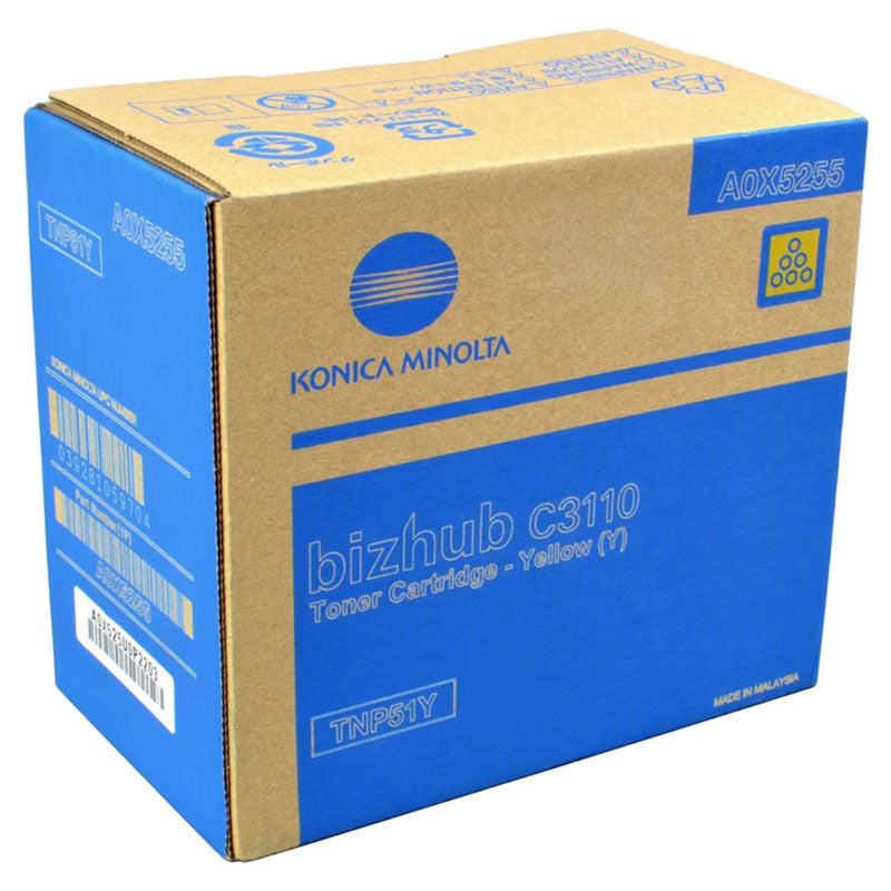 Тонер за Konica Minolta C3110 - TNP51C/Y/M - A0X52/3/455 - 5000 копия