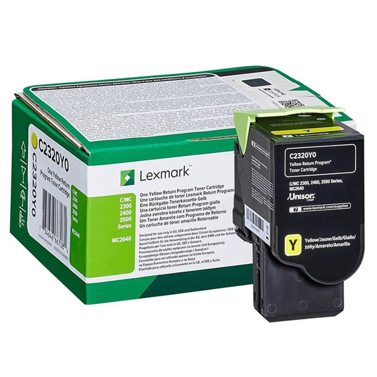Тонер за Lexmark MC2535adwe / MC2640adw Cyan/Magenta/Yellow - C2320C0/M0/Y0 - 1000 копия