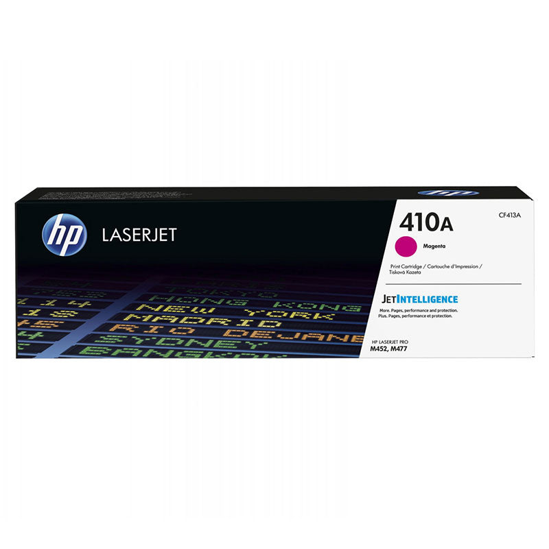 Тонер HP 410A Black LaserJet Toner Cartridge - CF411/2/3A