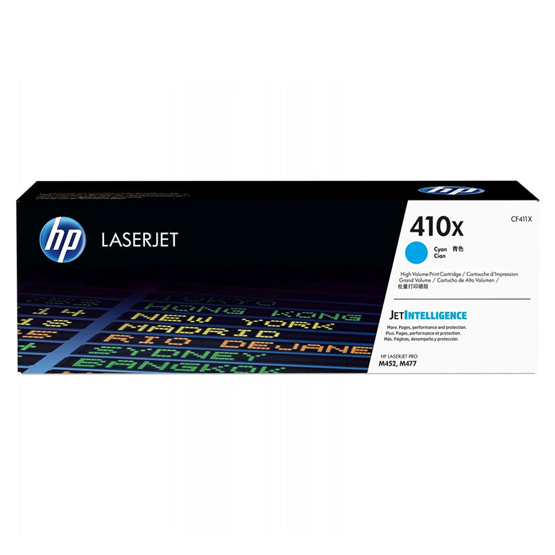 Тонер HP 410A Black LaserJet Toner Cartridge - CF411/2/3X