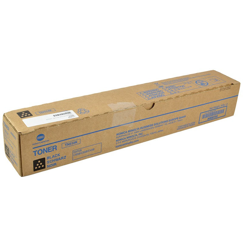 Тонер за TN-514K Toner black f. ineo+ 658 558 458