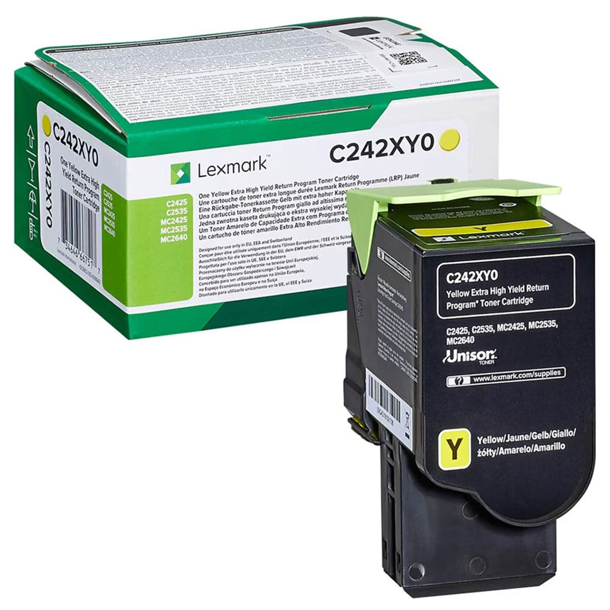 Консуматив за Lexmark C2425dw, C2535dw, MC2425adw, MC2535adwe, MC2640adwe - C242XY/M/C0 - 3500k
