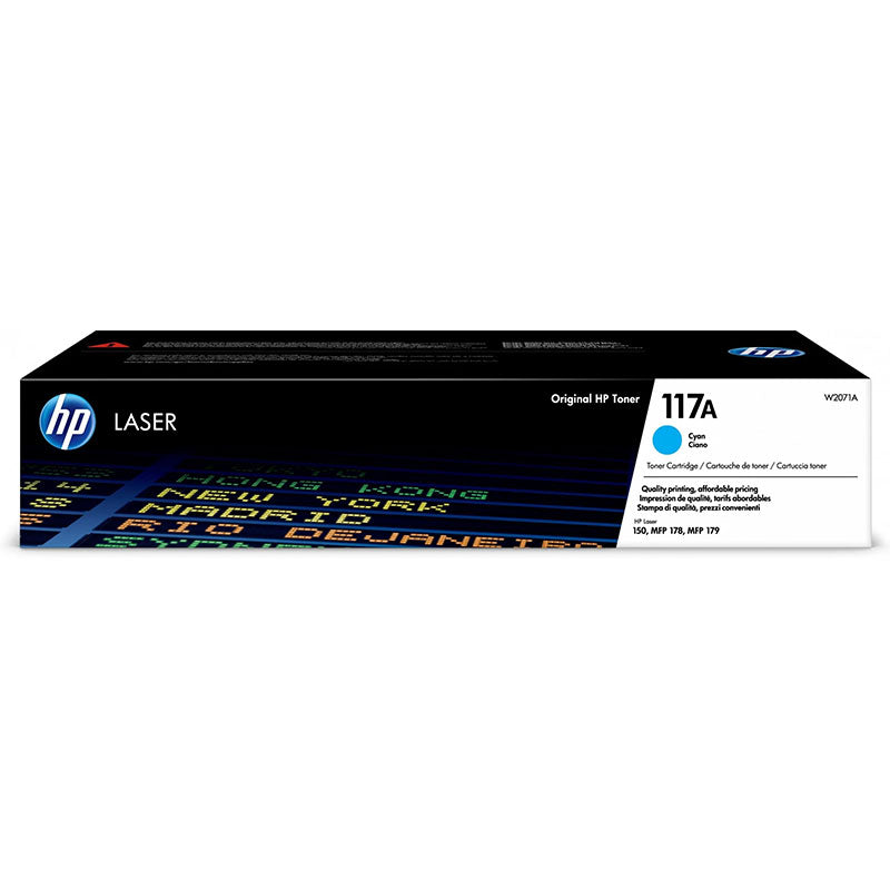 Консуматив HP 117A Original Laser Toner Crtg HP Color Laser 150a, 150nw, MFP 178nw, 179fnw - W2071/2/3A