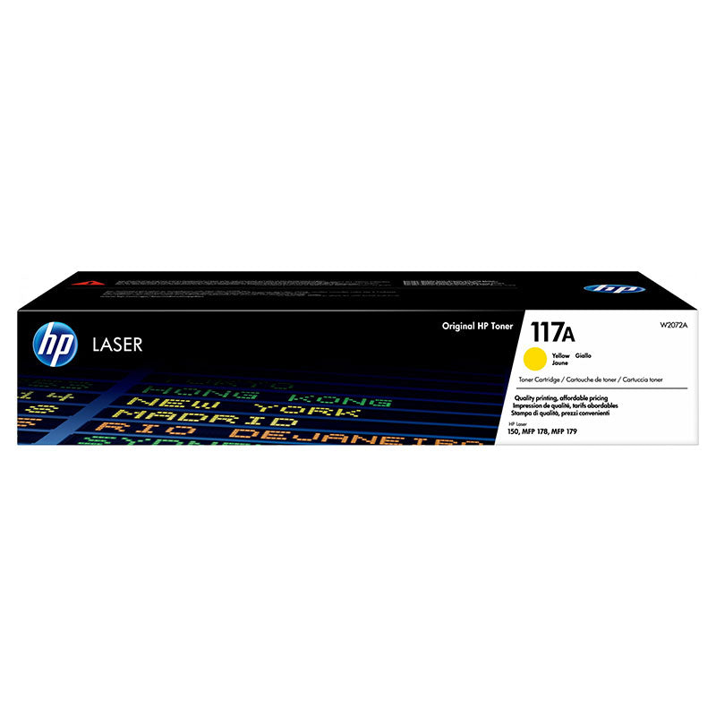 Консуматив HP 117A Original Laser Toner Crtg HP Color Laser 150a, 150nw, MFP 178nw, 179fnw - W2071/2/3A