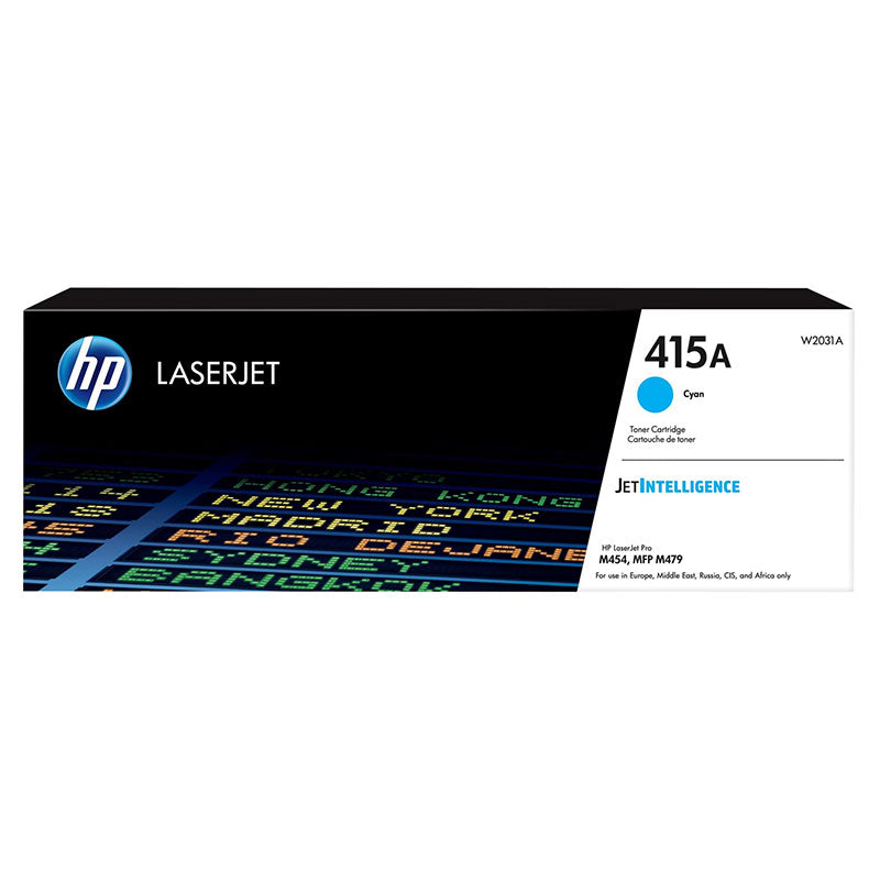 Тонер касета цветна HP LJ M454; HP LJ MFP M479 - 415X - W2031/2/3A - 2100 копия