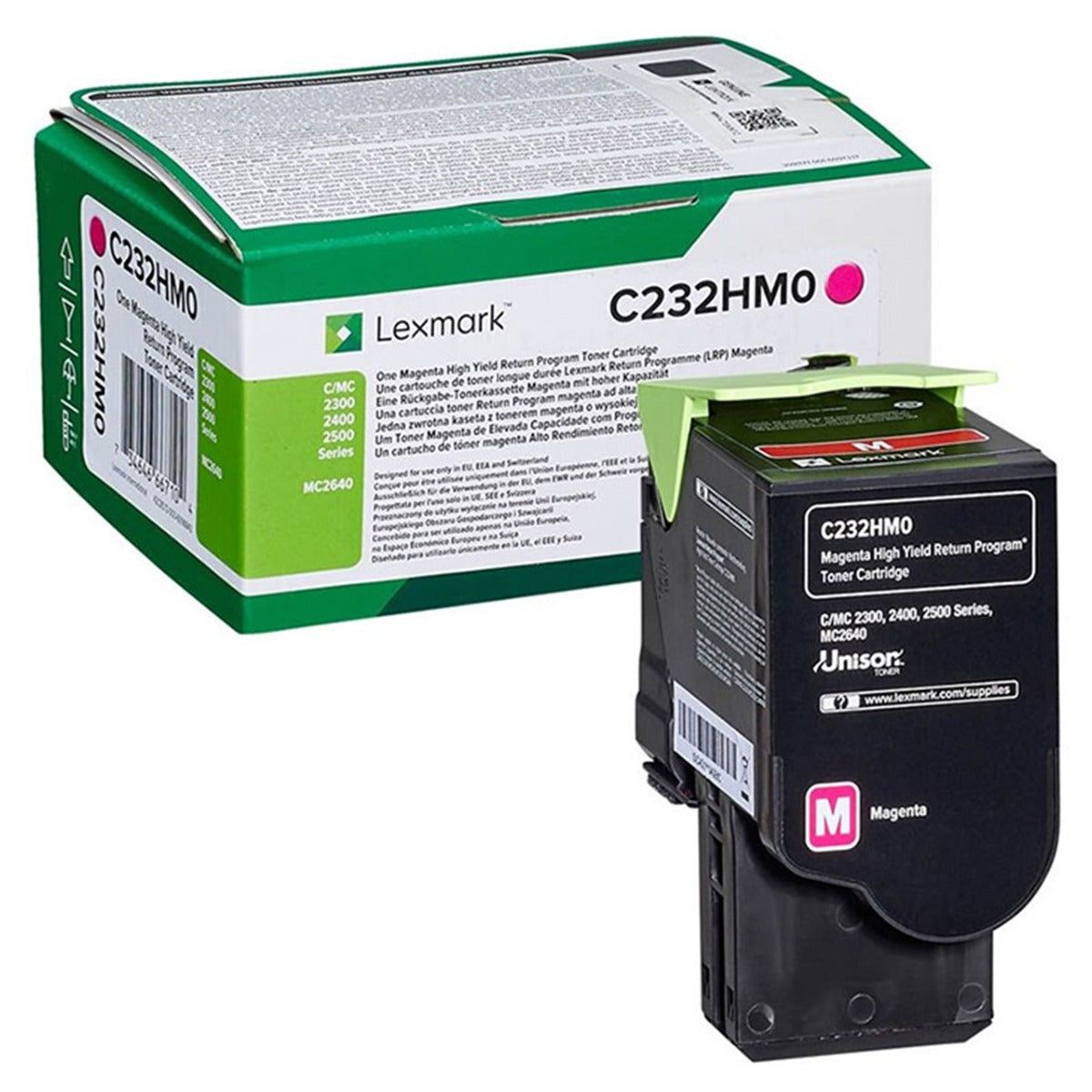 Тонер C/Y/M за Lexmark C2425dw/C2535dw/MC2640adwe - C232HC0/C232HM0/C232HY0 - 2300 копия