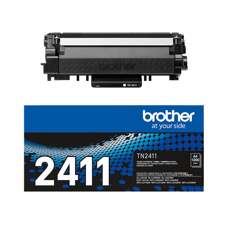 Тонер касета за Brother DCP-L2512D, DCP-L2532DW, DCP-L2552DN, HL-L2312D, HL-L2352DW, HL-L2372DN, MFC-L2712DN, MFC-L2712DW, MFC-L2732DW - TN2411 - 1200 копия