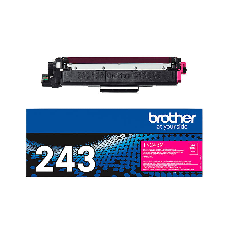 Тонер за Brother Brother DCP-L3510CDW, DCP-L3550CDW, HL-L3210CW, HL-L3270CDW, MFC-L3730CDN - TN243C/M/Y - 1000k.