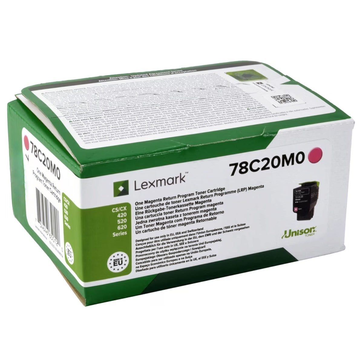 Консуматив за Lexmark CS421/431/521/522/622/625 - 78C20C/M/Y0 - 1400
