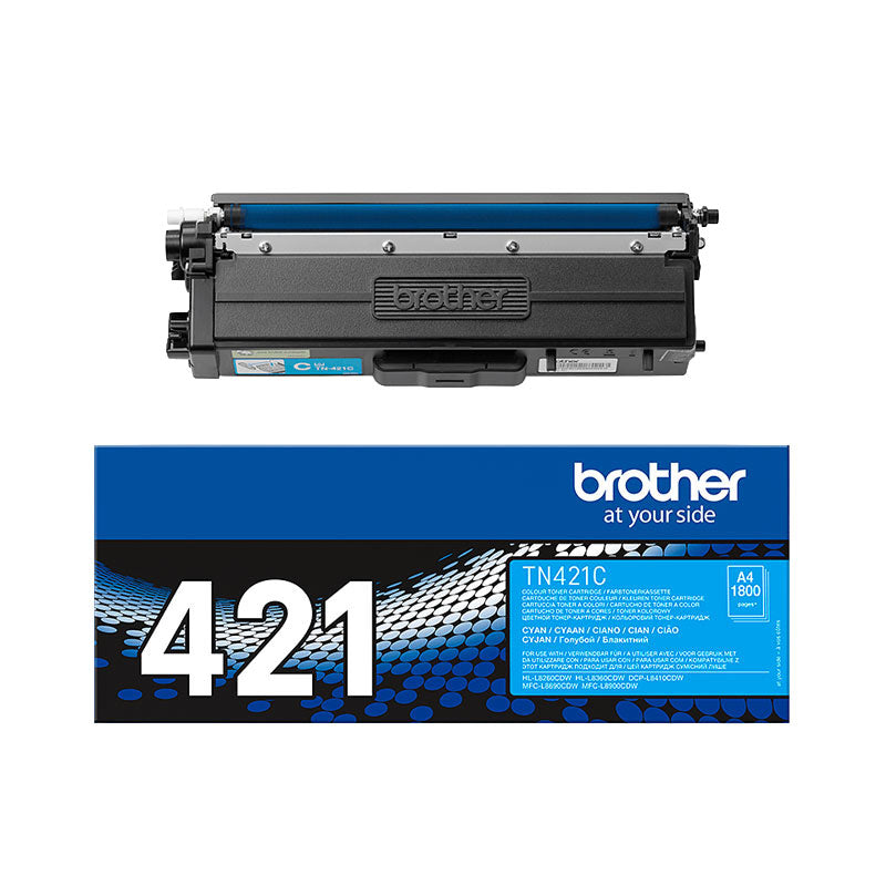 Консуматив за Brother HL-L8260CDW, HL-L8360CDW, DCP-L8410CDW, MFC-L8690CDW, MFC-L8900CDW - TN421C/M/Y - 1800k