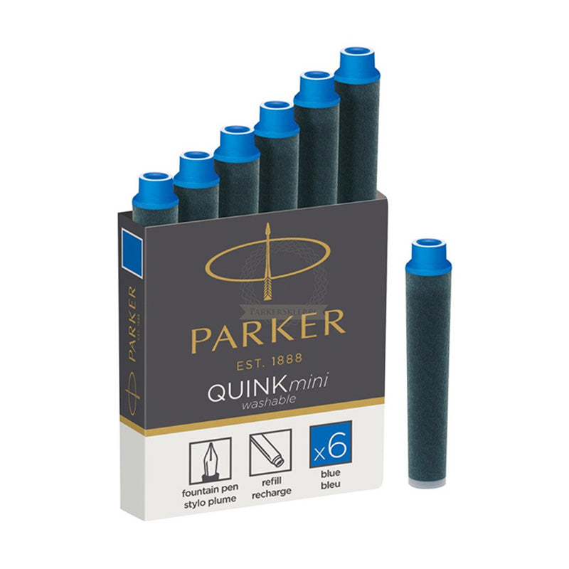 Патрончета Parker Z11 за писалка, къси, 6 броя в опаковка