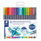 Акварелни флумастри Staedtler Design Journey , двувърхи, 18 цвята