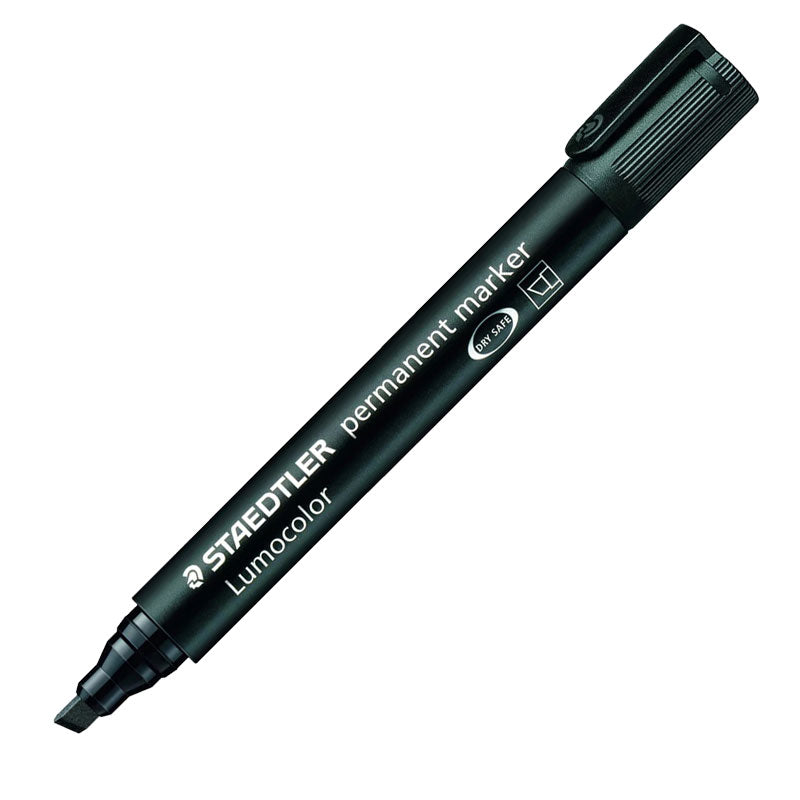 Маркер Staedtler Lumocolor 350, скосен връх, перманентен