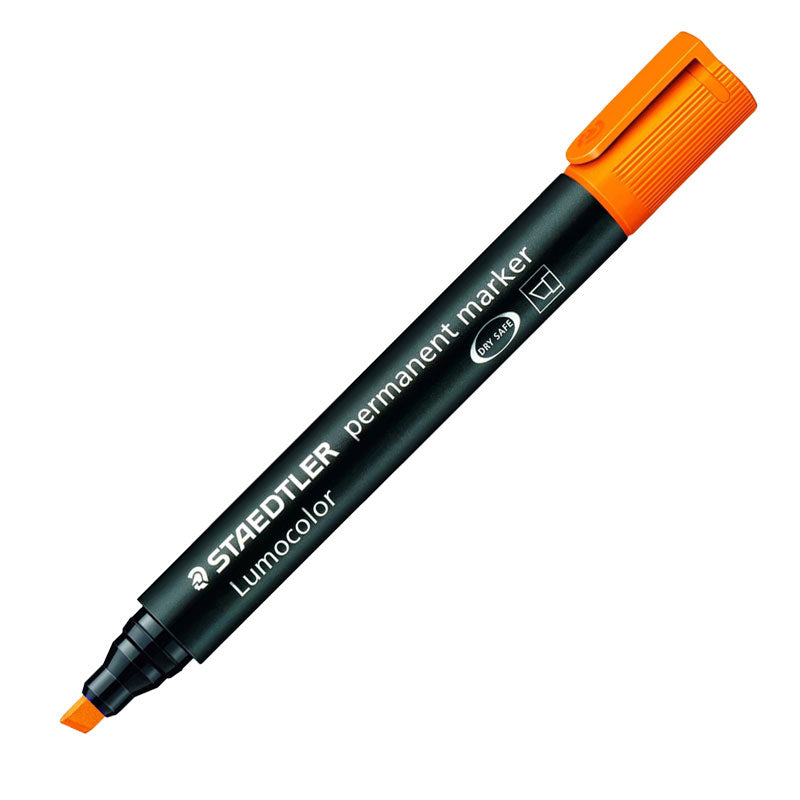 Маркер Staedtler Lumocolor 350, скосен връх, перманентен