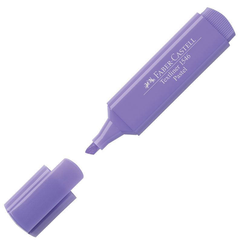 Текстмаркер Faber-Castell Textliner 1546, пастелни цветове