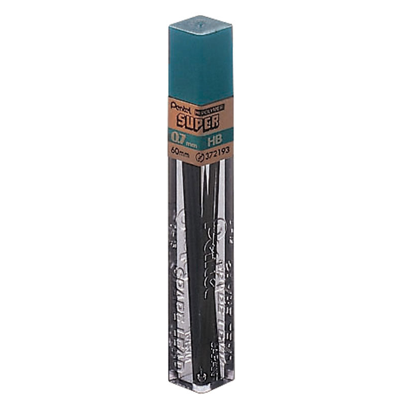 Графити Pentel Hi-Polymer Super, 0.7 мм, 12 бр.