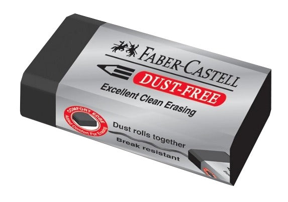 Гума Faber-Castell Dust Free, черна