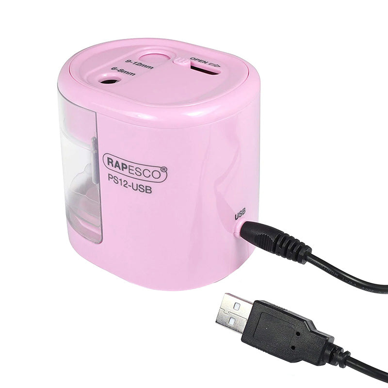 Острилка Rapesco PS12, електрическа с USB