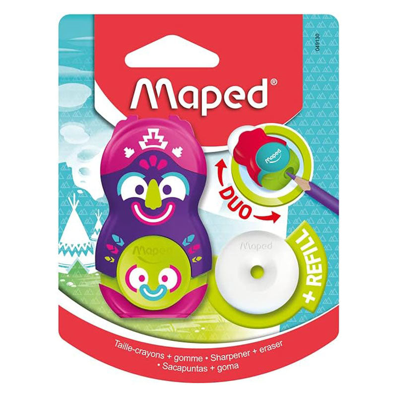 Острилка + гума Maped Loopy Totem