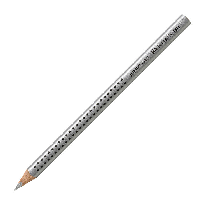 Цветен молив Faber-Castell Jumbo Grip, металик