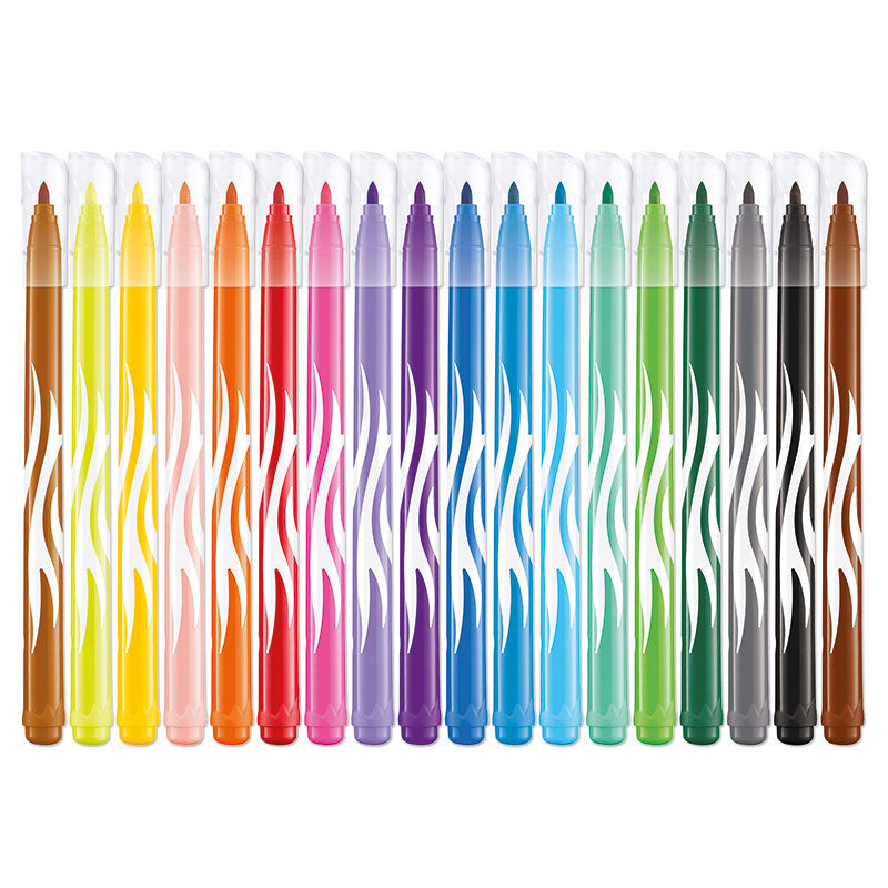Флумастери Maped Color'Peps Jungle, 18 цвята