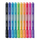 Флумастери Maped ColorPeps Glitter, 10 металикови цвята