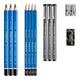 Комплект Staedtler Lumograph Sketching, 12 части
