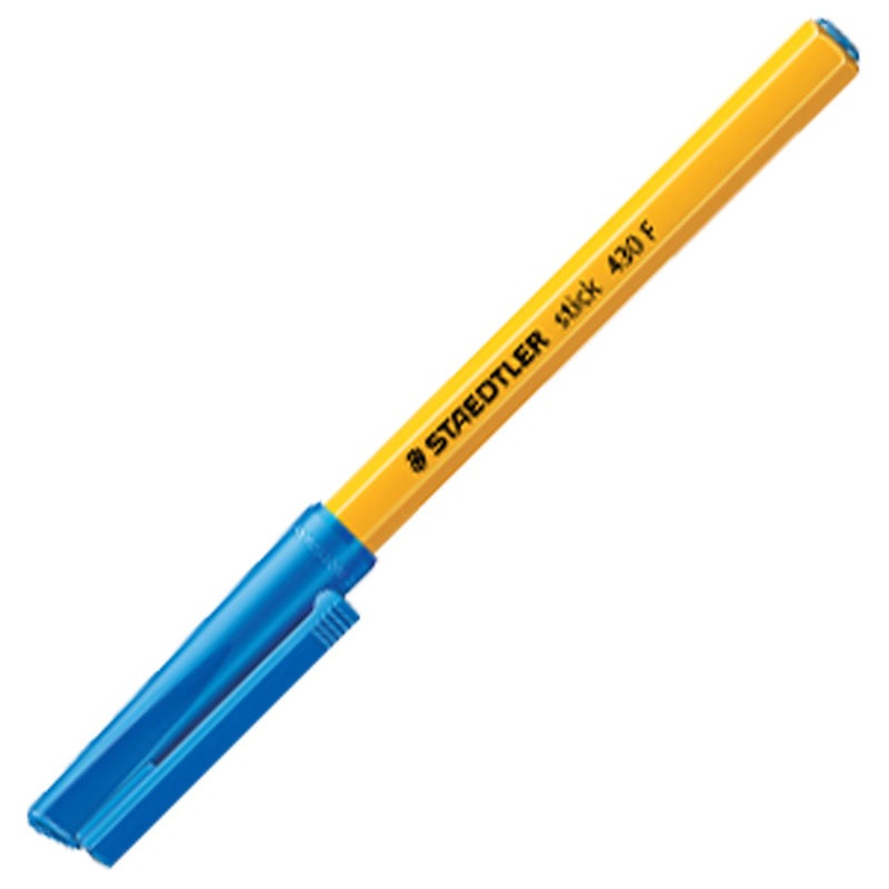 Химикалка Staedtler 430 F, Orange, връх 0.4 мм.
