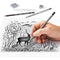Комплект Staedtler Lumograph Charcoal, 12 части
