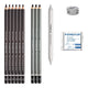 Комплект Staedtler Lumograph Charcoal, 12 части