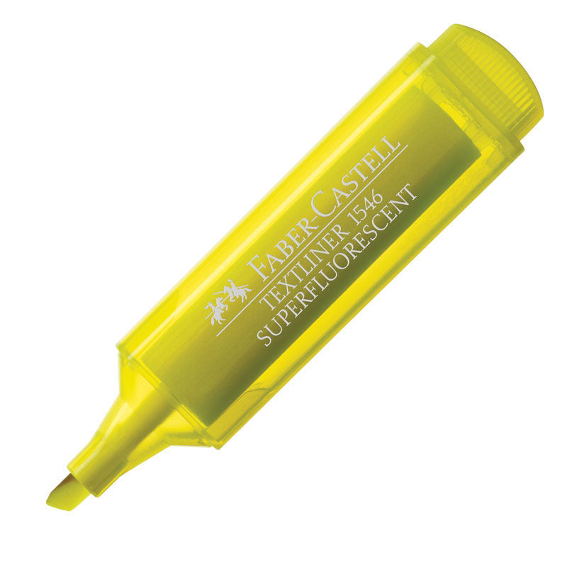 Текстмаркер Faber-Castell 1546, неон