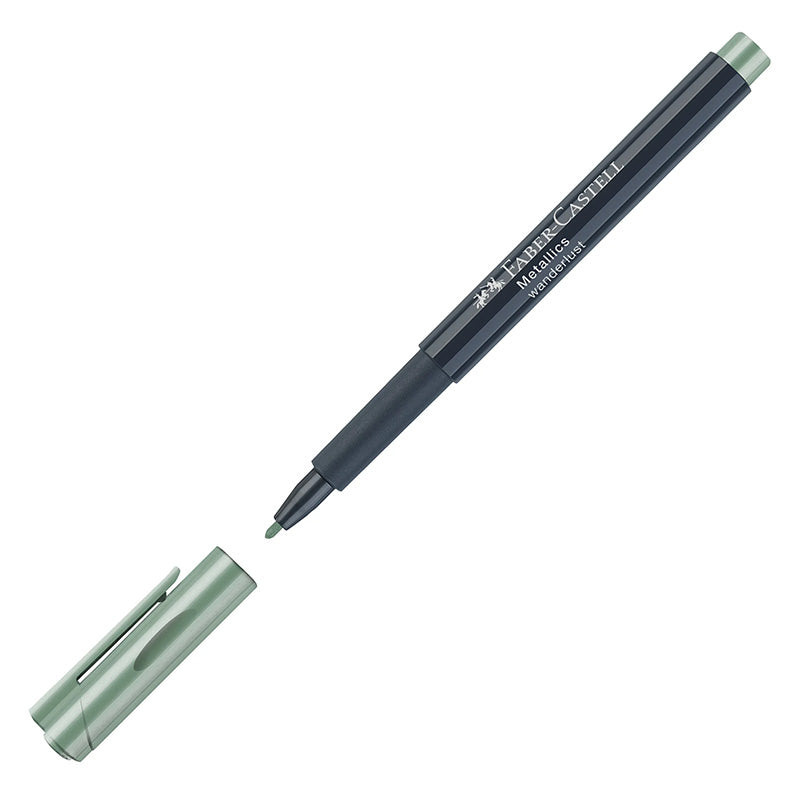 Маркер Faber-Castell объл, металик, 1.5 мм