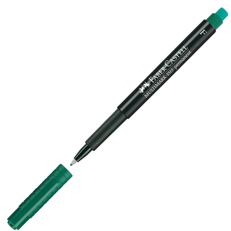 Маркер Faber-Castell MULTIMArk 1513, F, за CD/DVD, перманентен