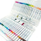Маркери акрилни Spree Art Soft Brush, 48 цвята в PP кутия