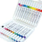 Маркери акрилни Spree Artist Soft Brush, 24 цвята в PP кутия