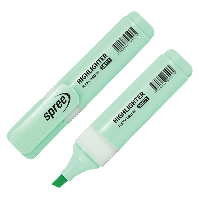 Текстмаркер Spree Flexy Brush, пастел