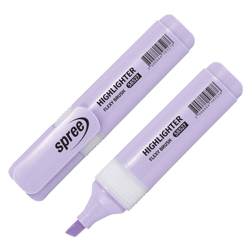 Текстмаркер Spree Flexy Brush, пастел