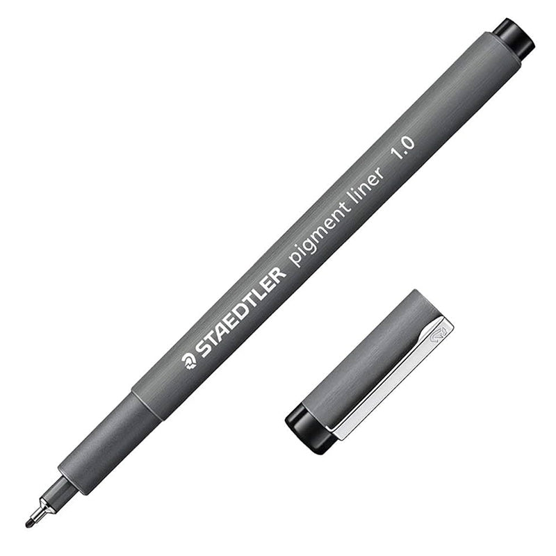 Тънкописец Staedtler Pigment Liner 308, черен, различни дебелини