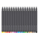 Тънкописец Faber-Castell Grip, връх 0.4 мм, комплект 20 цвята, в блистер