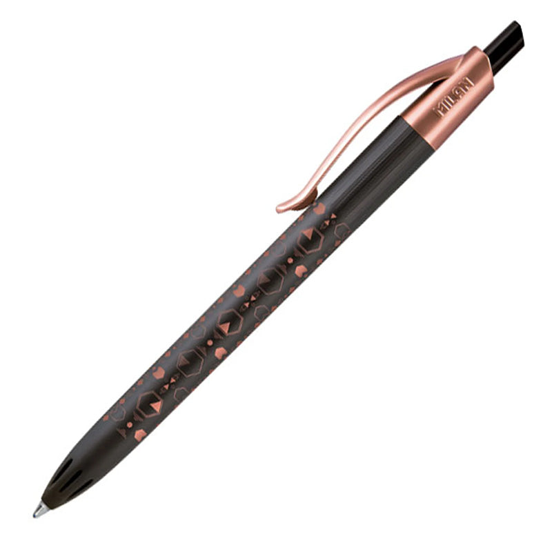Химикалка Milan P1 Copper, автоматична, 1.0 мм., асорти, 4 броя