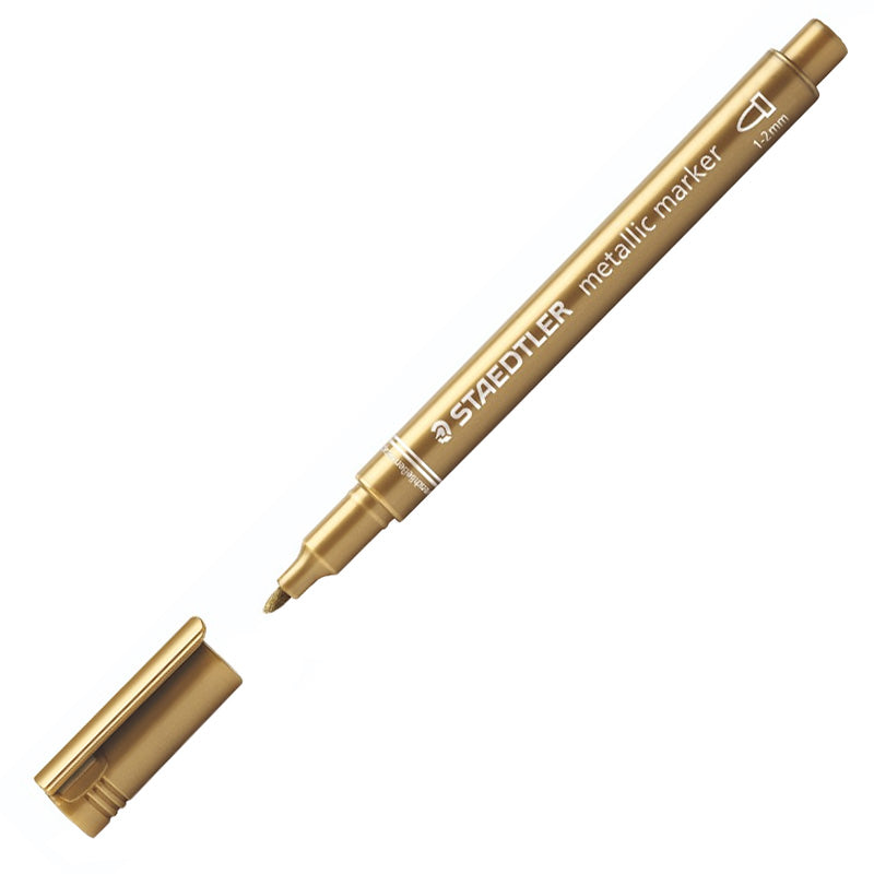 Маркер Staedtler Metallic, объл връх, 1-2 мм.