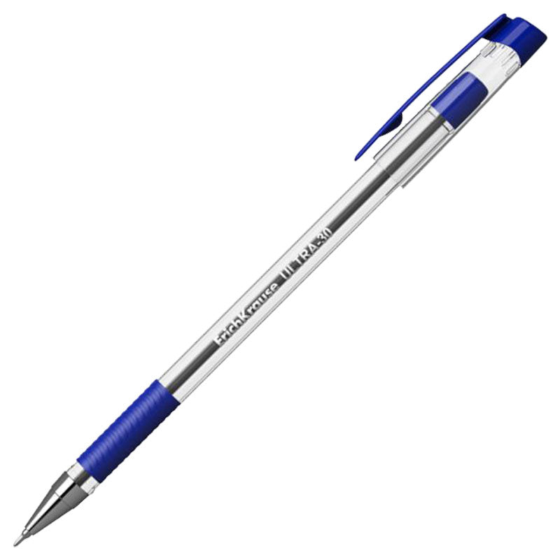 Химикалка Erich Krause Ultra L-30, гумирана грип зона