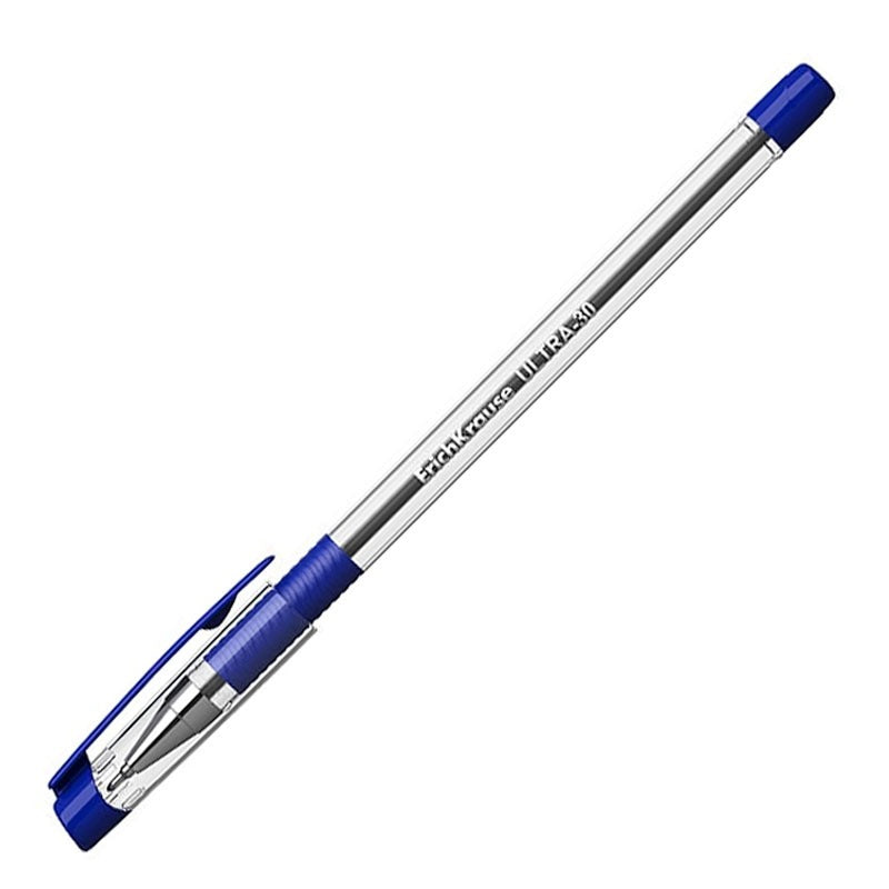 Химикалка Erich Krause Ultra L-30, гумирана грип зона