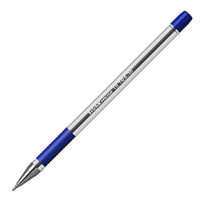 Химикалка Erich Krause Ultra L-30, гумирана грип зона