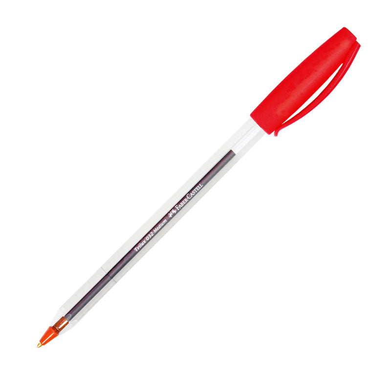 Химикалка Faber-Castell 032М, прозрачно тяло