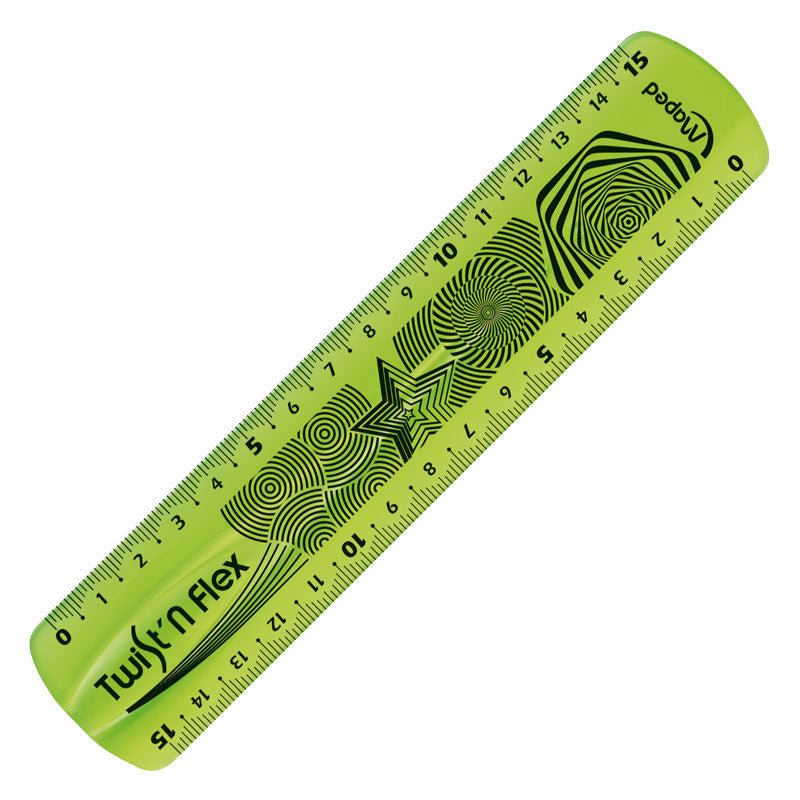 Линия Maped Twist'n'Flex 100% гъвкава, 15 см.