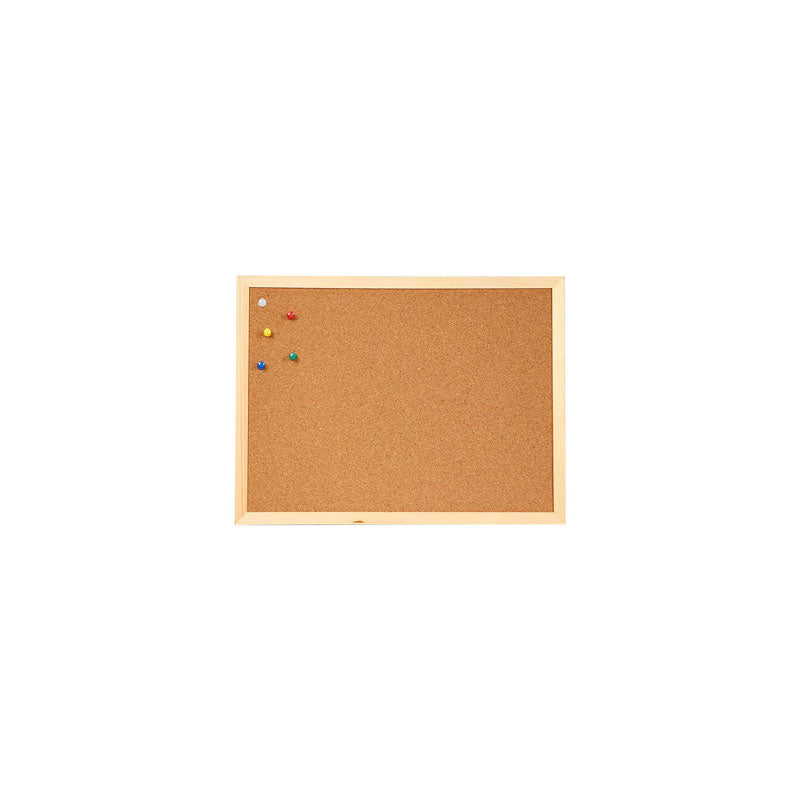 Коркова дъска с дървена рамка, 30 х 40 см